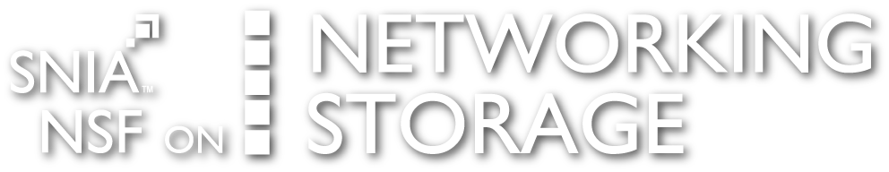 SNIA on Network Storage
